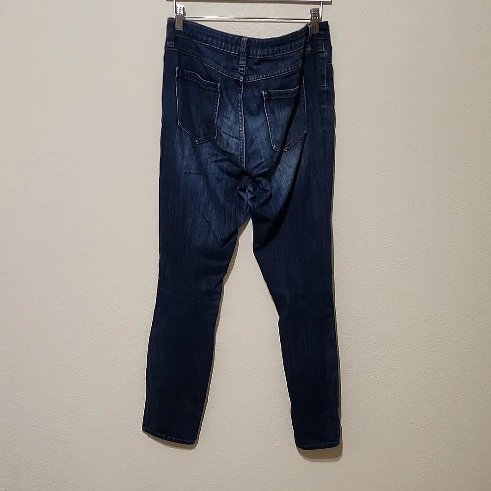 LC Lauren Conrad Blue Skinny Jeans Classic Style - Picture 8 of 14